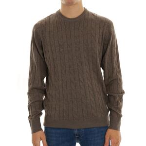 MAGLIA TRECCIA TORTORA